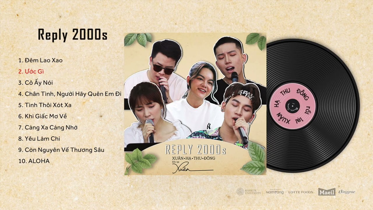 Reply 2000s | Nhạc XUÂN HẠ THU ĐÔNG RỒI LẠI XUÂN | Phạm Quỳnh Anh, Hoà Minzy, Anh Tú,...
