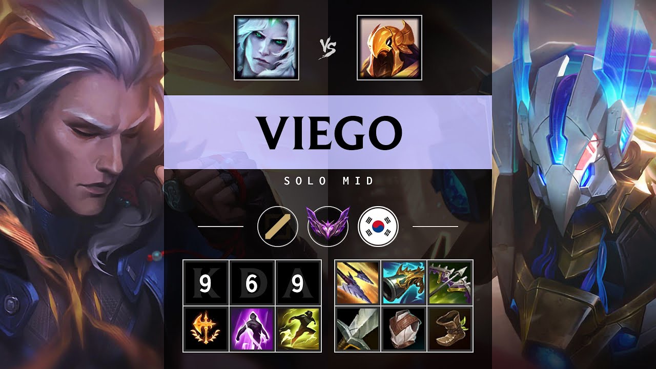 Viego Mid vs Azir - KR Master Patch 25.09