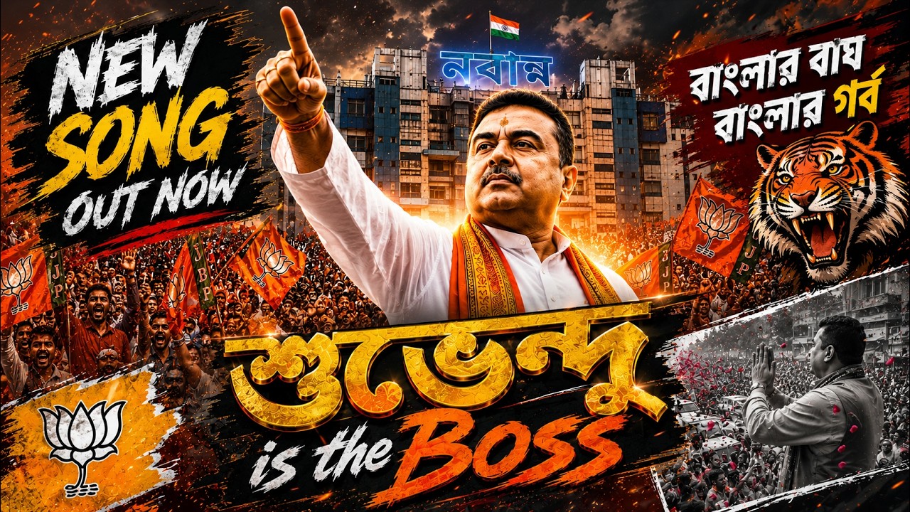 Suvendu Adhikari is the Boss | West Bengal BJP Song 2026 | Nabanna | AI Bengali Song