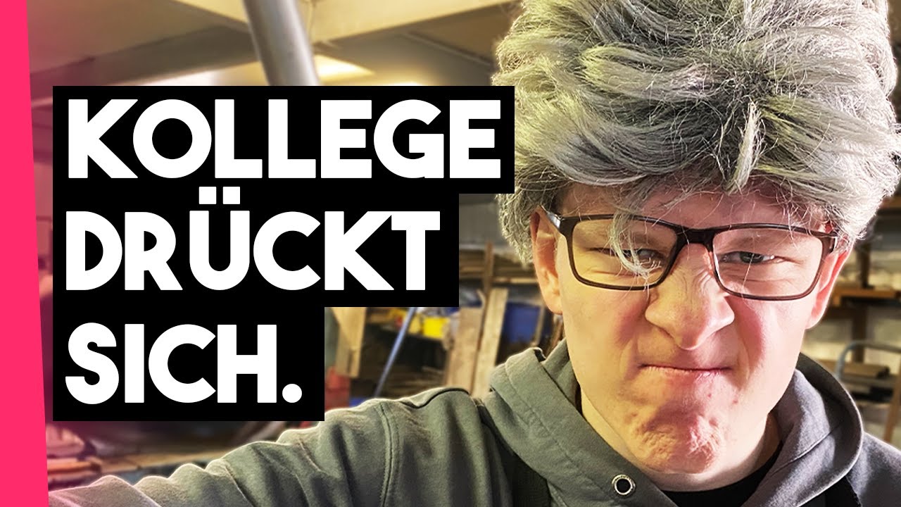 Wenn dein Kollege sich vor der Arbeit drückt.