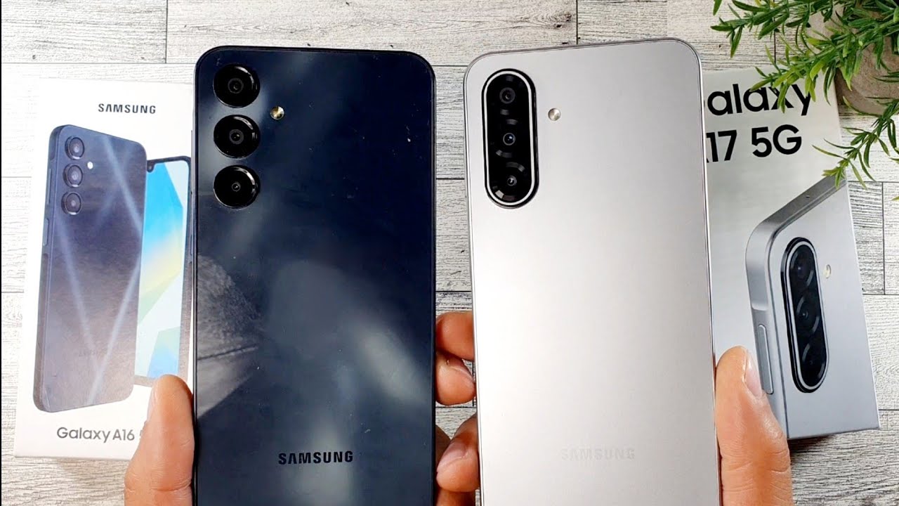 Samsung Galaxy A17 5G против Samsung Galaxy A16 5G | Полное сравнение!