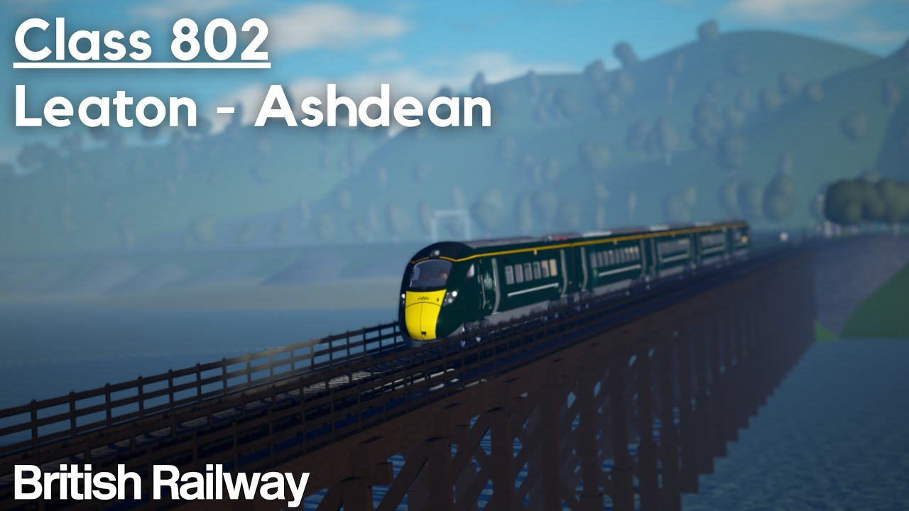 Bi-mode action | Class 802 | Leaton - Ashdean | Roblox British Railway