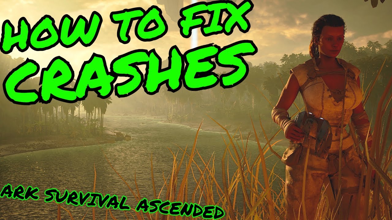 Ark Survival Ascended CRASH FIX!!! Settings and Ways to Stop ASA From Crashing!!!