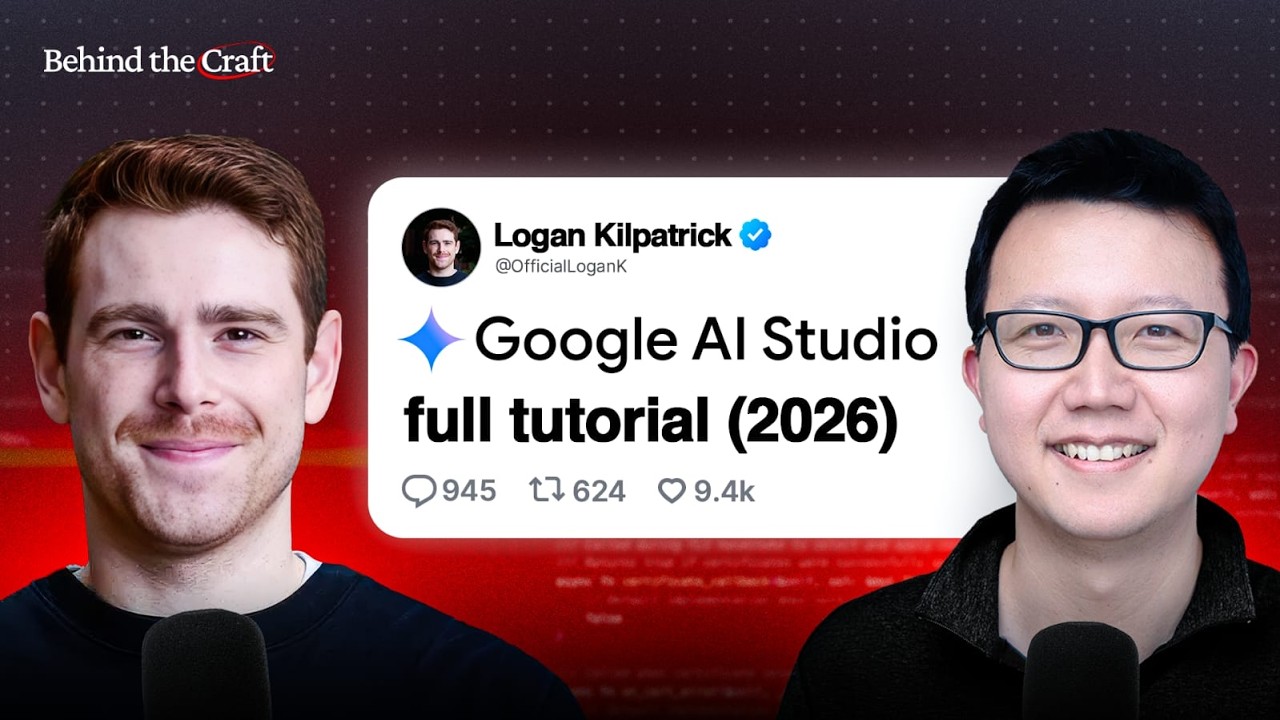 Освойте Google AI Studio за 40 минут | Логан Килпатрик