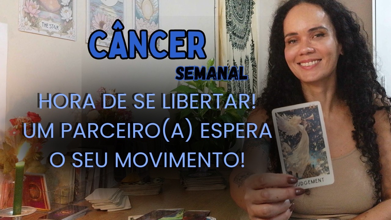 ♋TARÔ CÂNCER🚨VOCÊ JÁ PENSOU DEMAIS! HORA DE AGIR! VOCÊ SE LIBERTA NA AÇÃO!