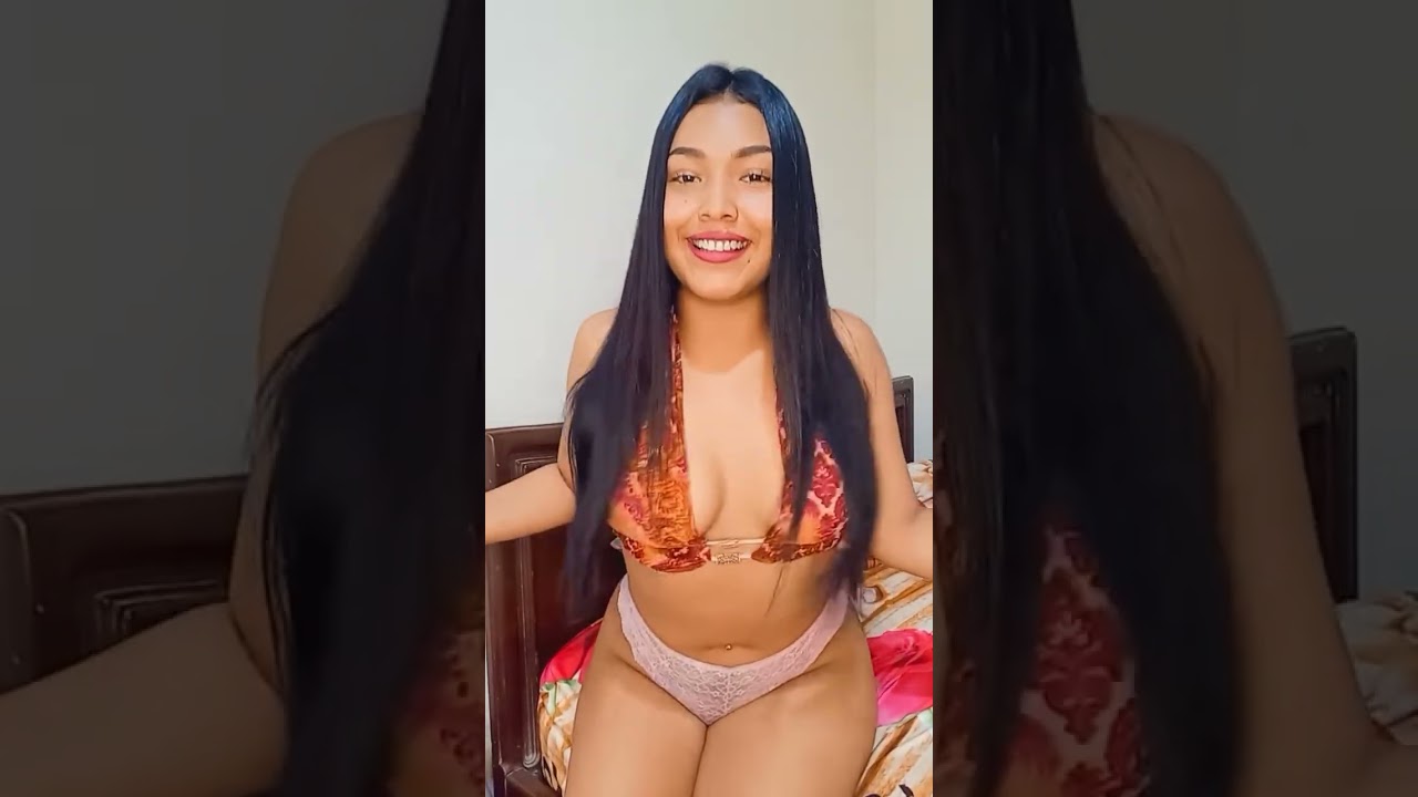 How hot can an indoor bikini babe truly get on cam? 🔥