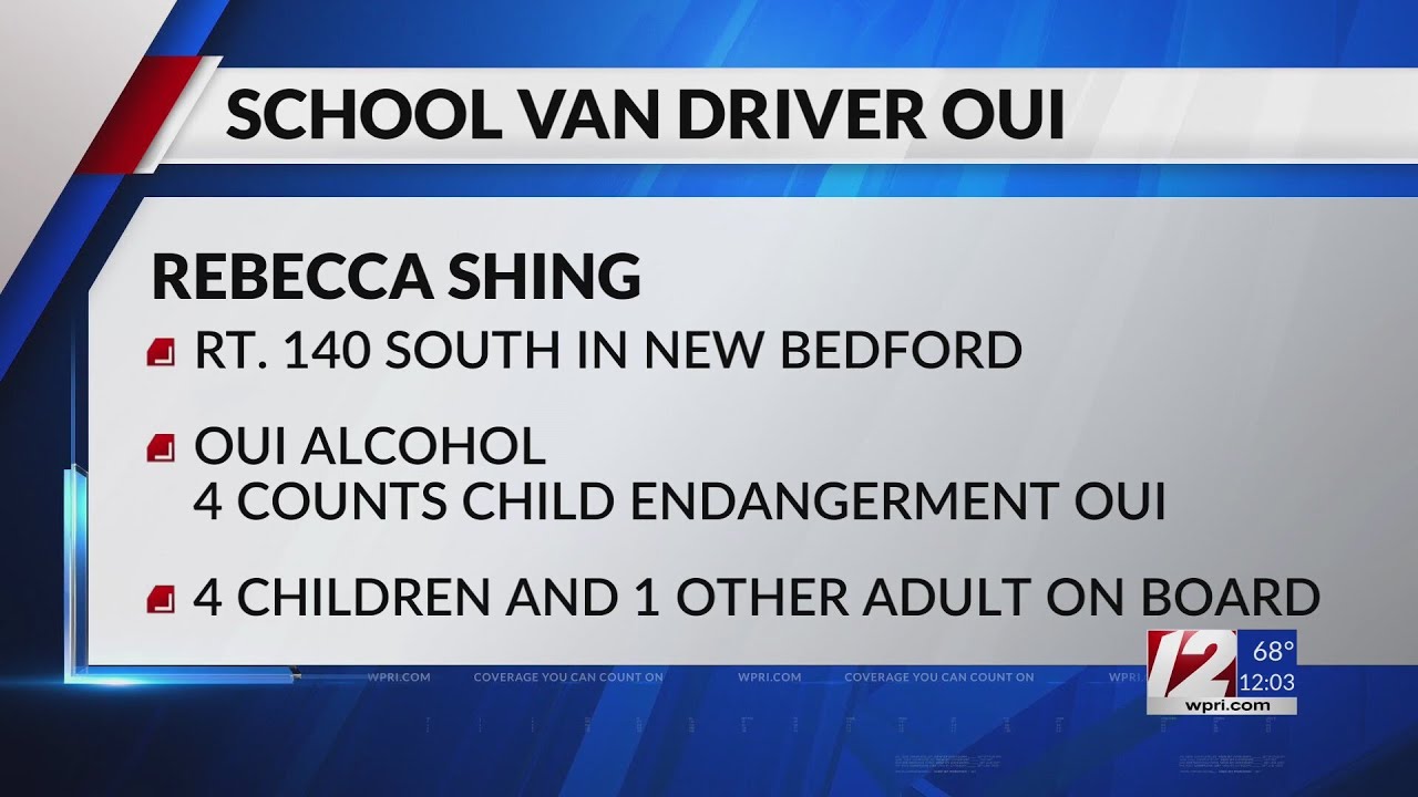 School van driver arrested for OUI with kids on board