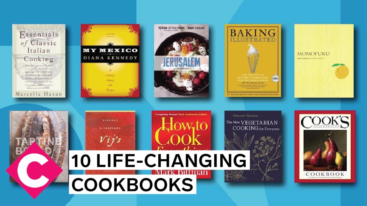 10 life-changing cookbooks