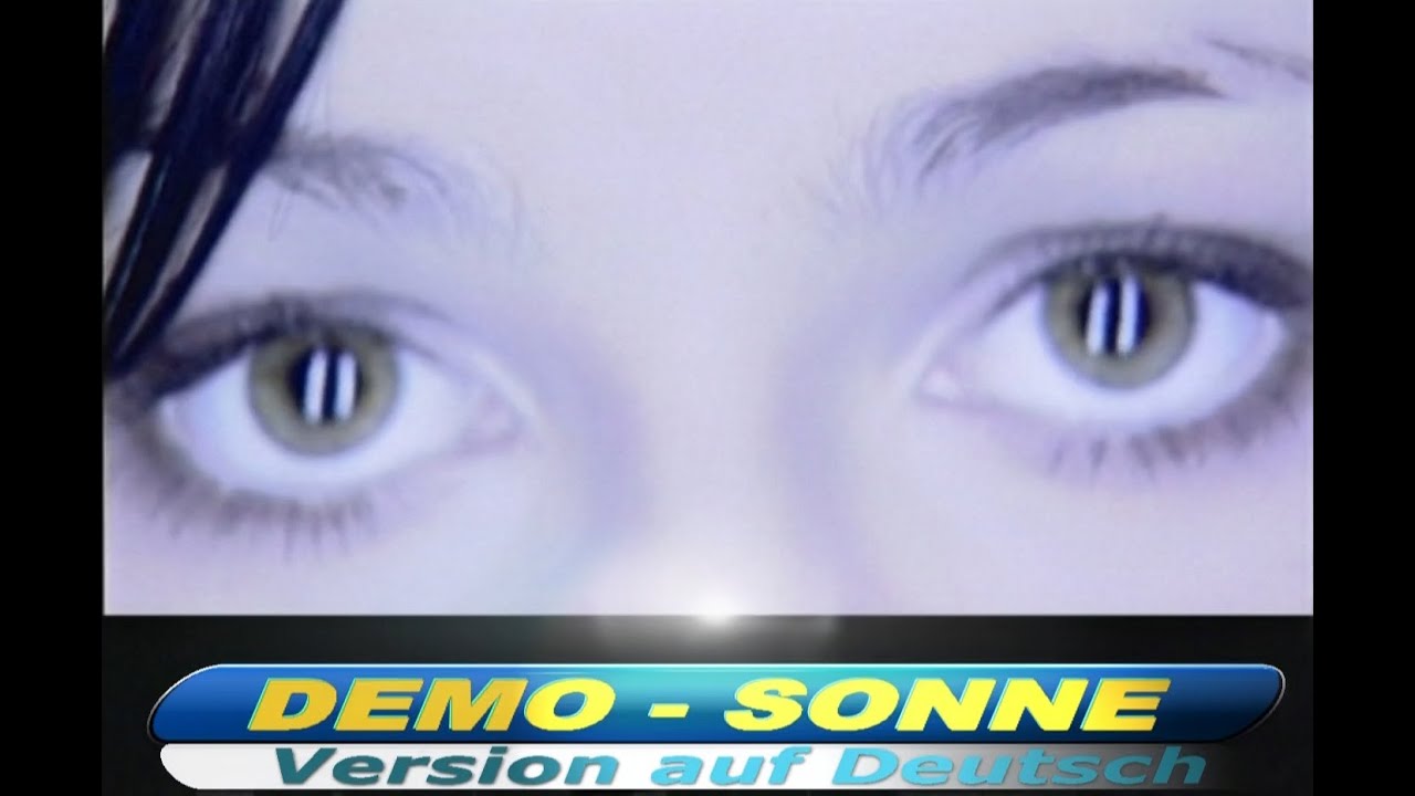 DEMO - Sonne (Version auf Deutsch) ☀️ Солнышко на немецком языке