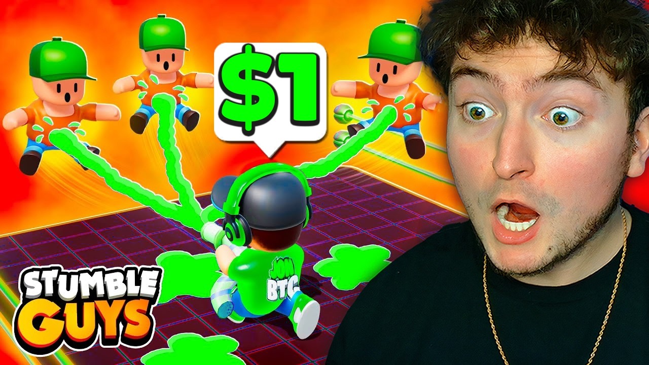 Emote Me in Stumble Guys, Get $1