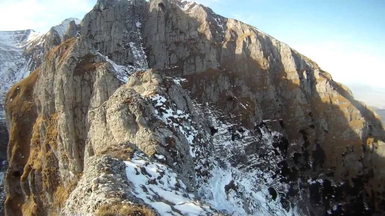 Creasta Balaurului (Bucșoiu Mic)-Valea Morarului...pe schiuri...