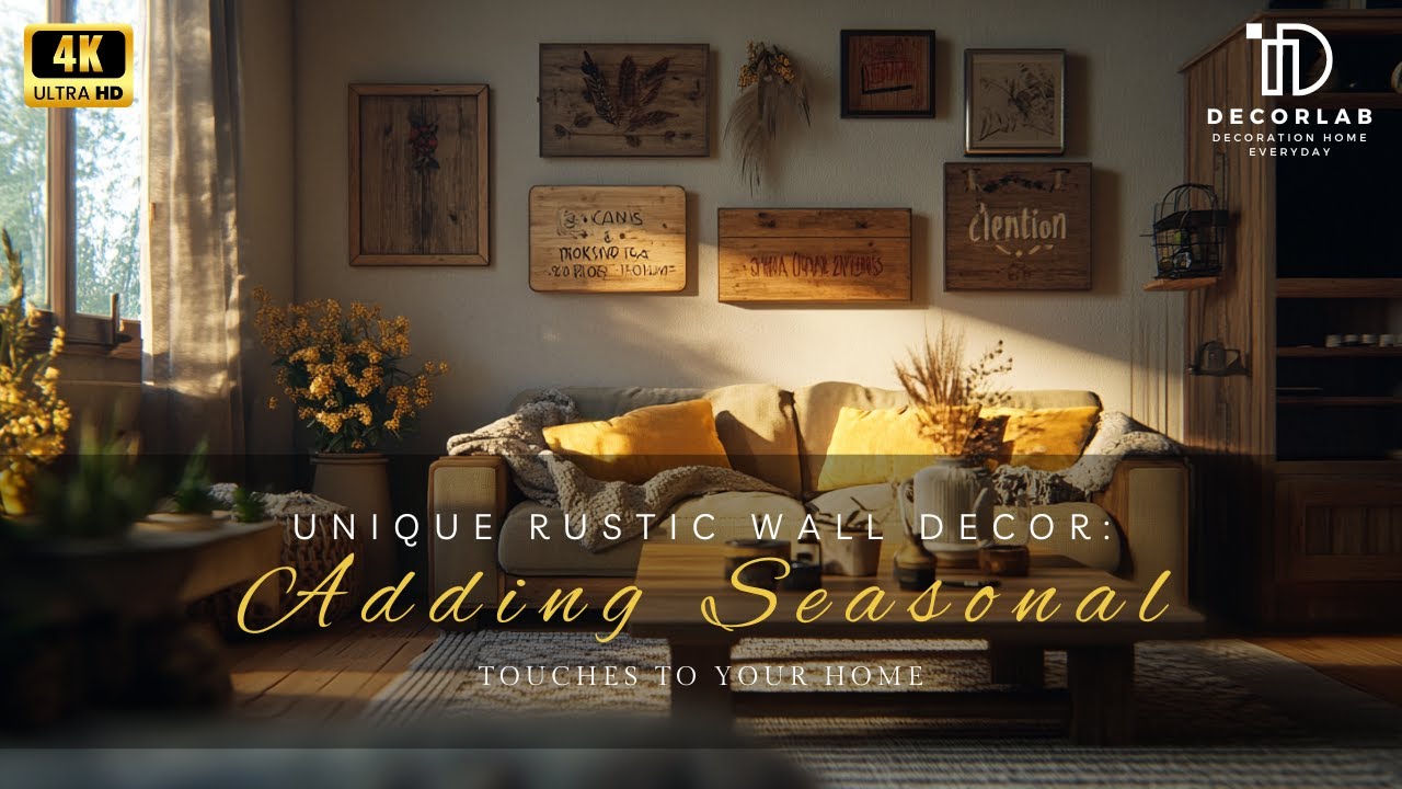 Unique Rustic Wall Decor: Adding Seasonal Touches to Your Home