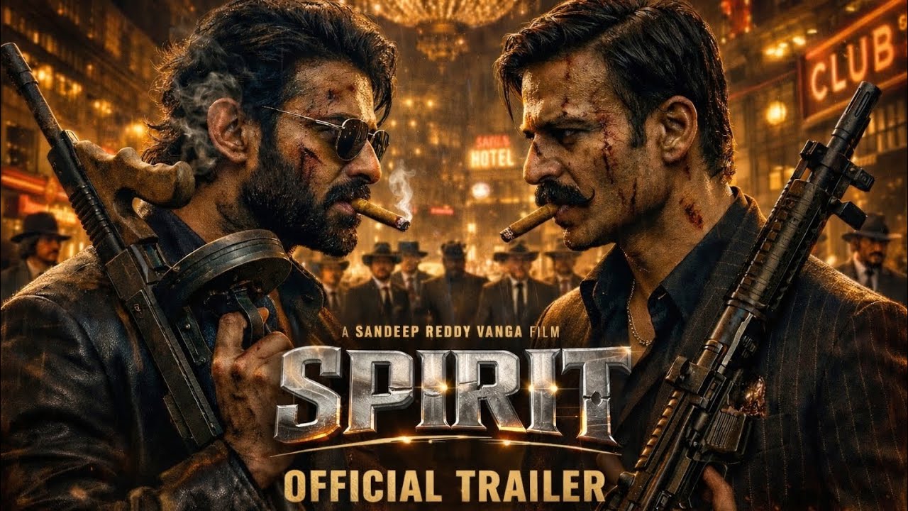 Spirit | Official Trailer | Prabas | Sandeep Raddy V | Worldwide Cinema Release | 4K Hindi Trailer