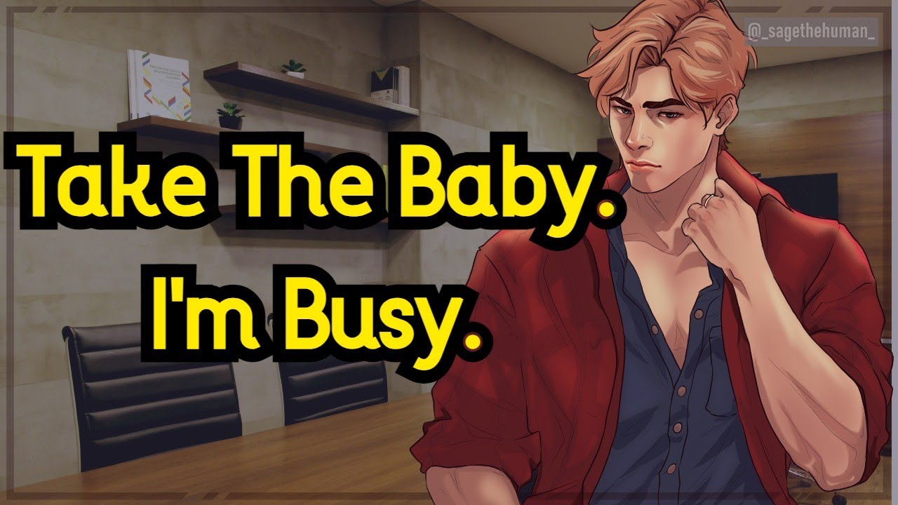 CEO Husband Leaves Your Baby For A Meeting [Crying] [ASMR Roleplay]