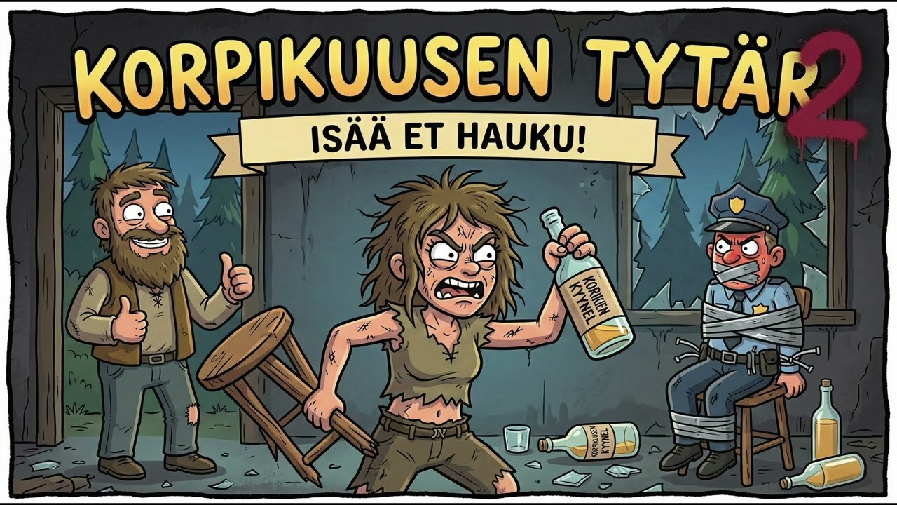 KORPIKUUSEN TYTÄR 2: Isää Et Hauku! (Perkele!) | Aggressive Folk Metal (official audio)
