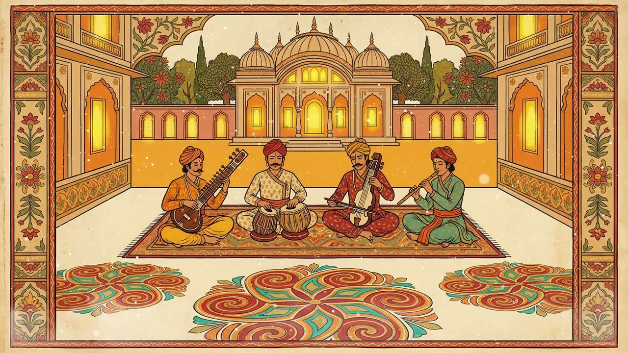 Peaceful Indian Classical Music 🌿 Soft Sitar & Tabla for Deep Focus & Relaxation