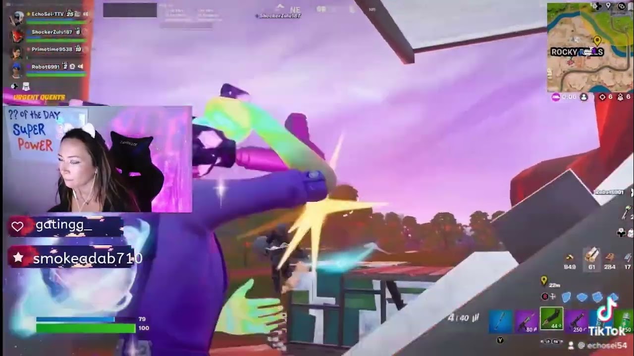 Cracked at Fortnite. Streaming on Twitch @echosei