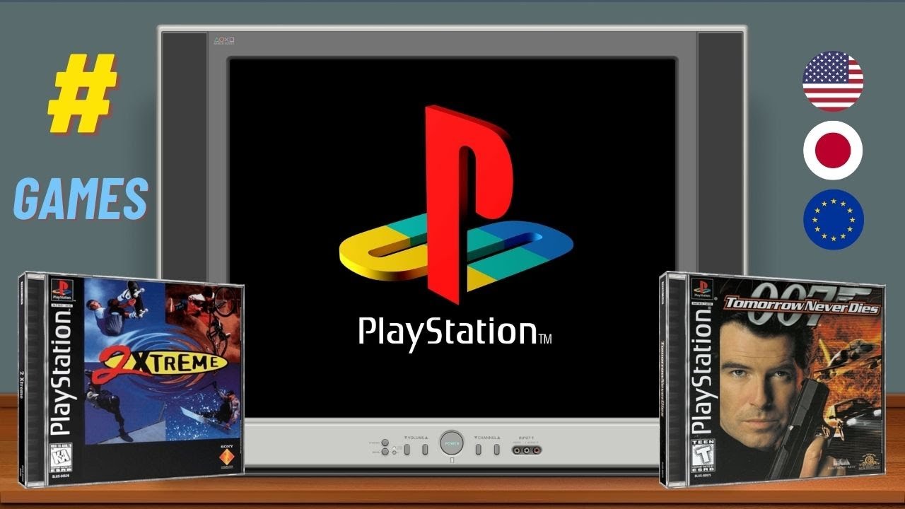 PlayStation 1 | Компиляция # (0-9) | Все игры для PS1 (US/EU/JP)