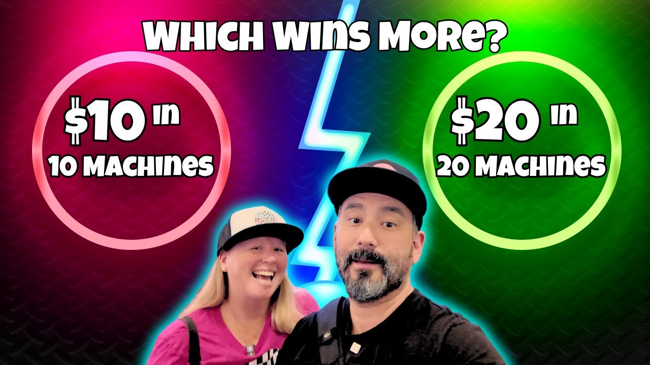 Is It Better? $10 in 10 Machines vs $20 in 5 Machines – Durango Slot Test!