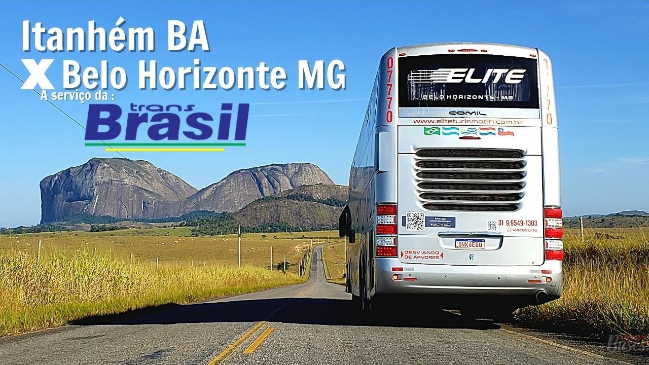 Como é viajar pela ELITE a serviço da Trans Brasil!! Itanhém x Belo Horizonte.
