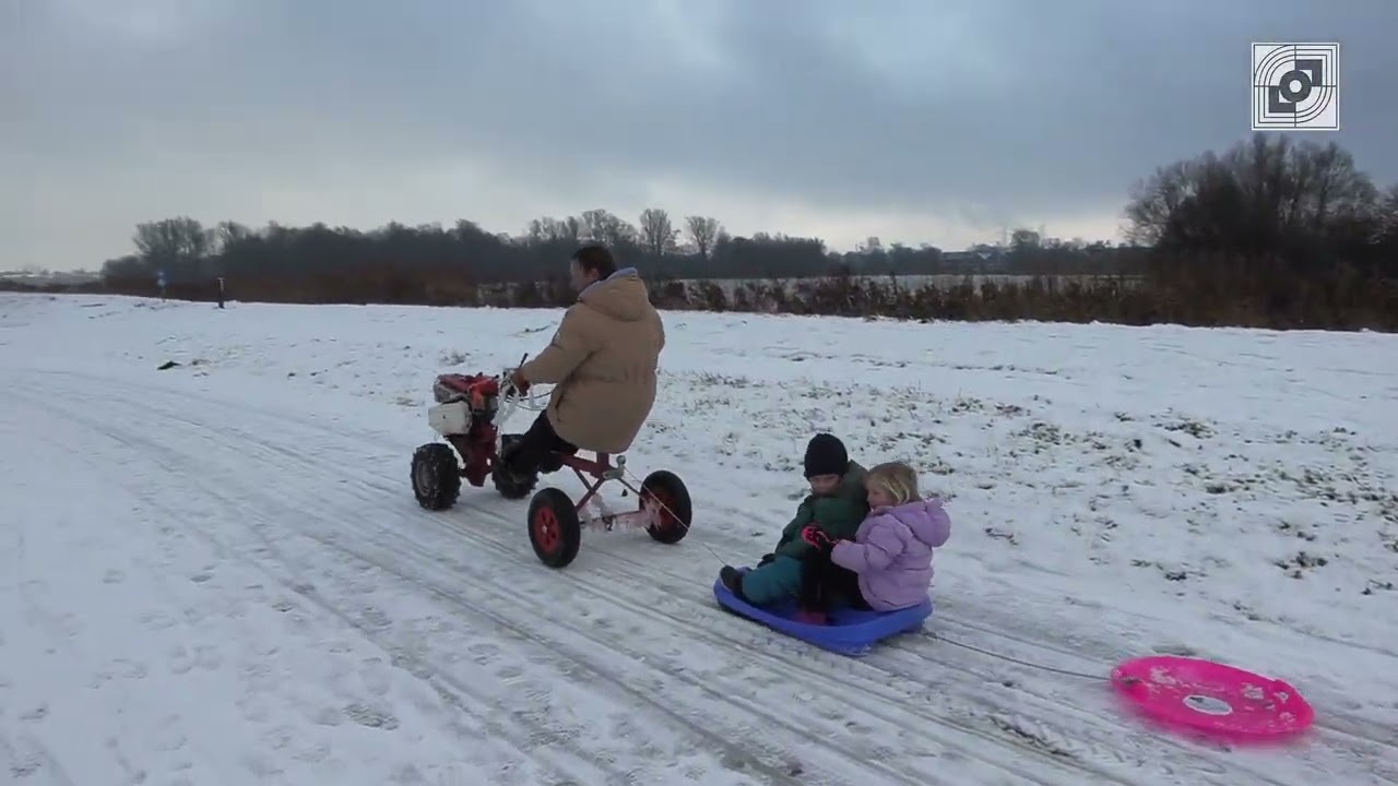 Idyllische beelden uit het sneeuwwitte Twiske in Landsmeer 2026