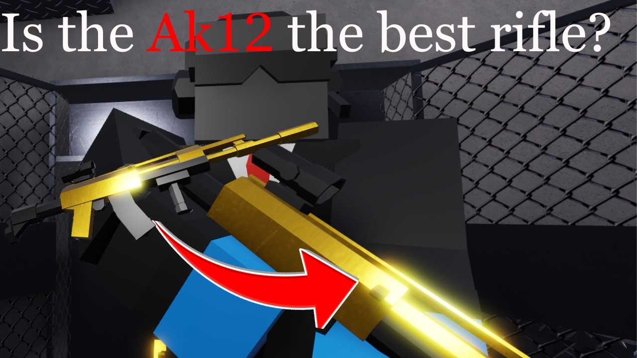 Is the Ak12 the best rifle in Op1? (roblox)