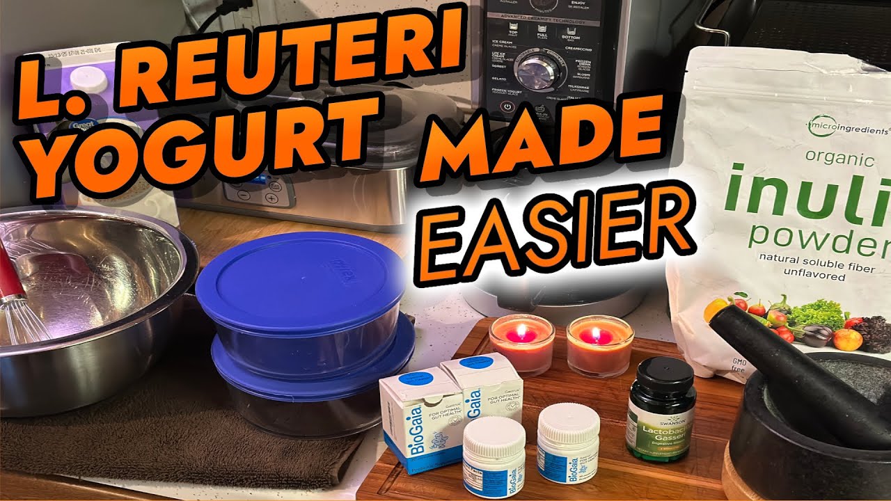 L-Reuteri Yogurt Made Easier-Dr. Davis/Dr. Berg- (DIY Tips & Tricks)