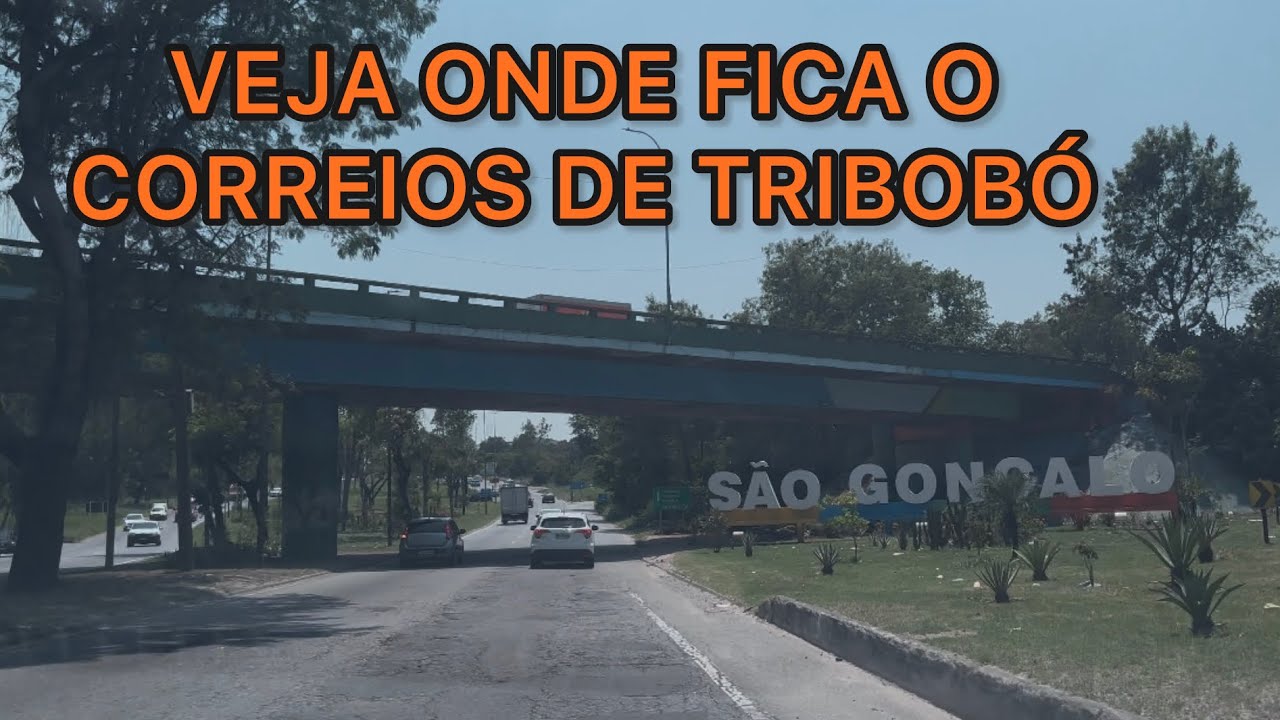 PELAS RUAS DE TRIBOBÓ EM SÃO GONÇALO, RJ. VEJA ONDE FICA CENTRO DE DISTRIBUIÇÃO DOS CORREIOS.