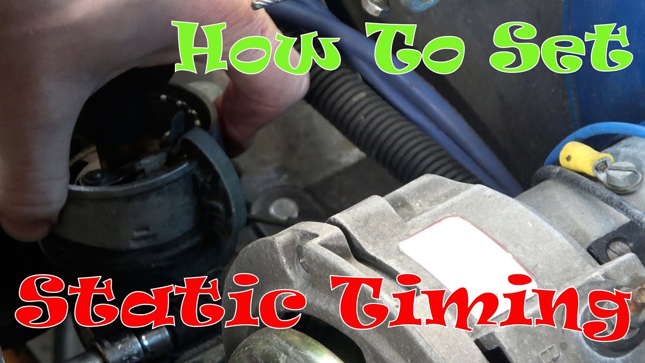 How to Static Time a Type 1 Aircooled VW engine