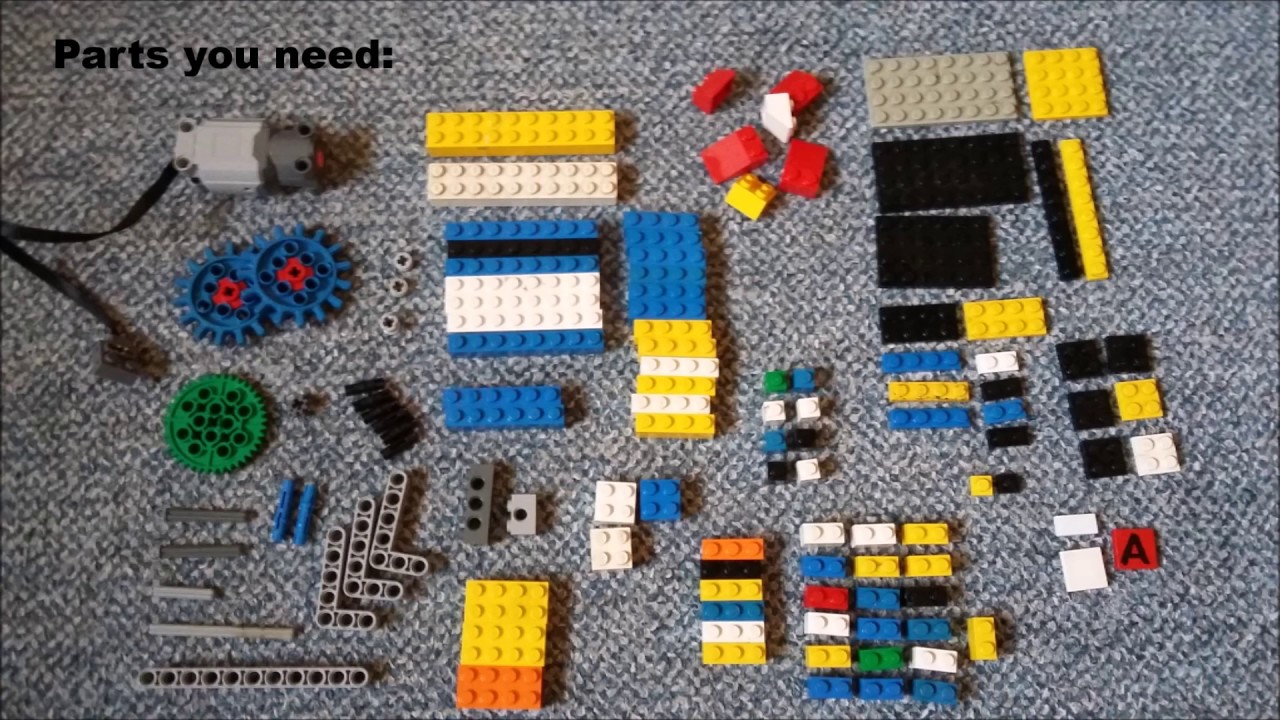 Lego (Technic) Water Pump Building Instructions