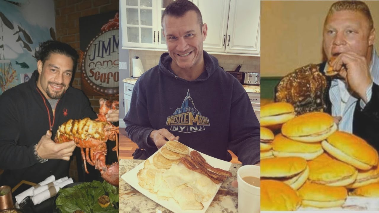 What WWE Wrestlers ACTUALLY Eat