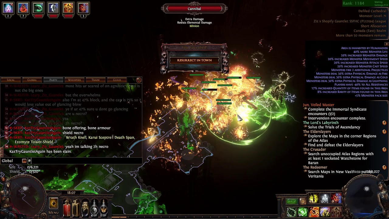 Ziz x Shopify Heist Gauntlet - SRS Necro RIP