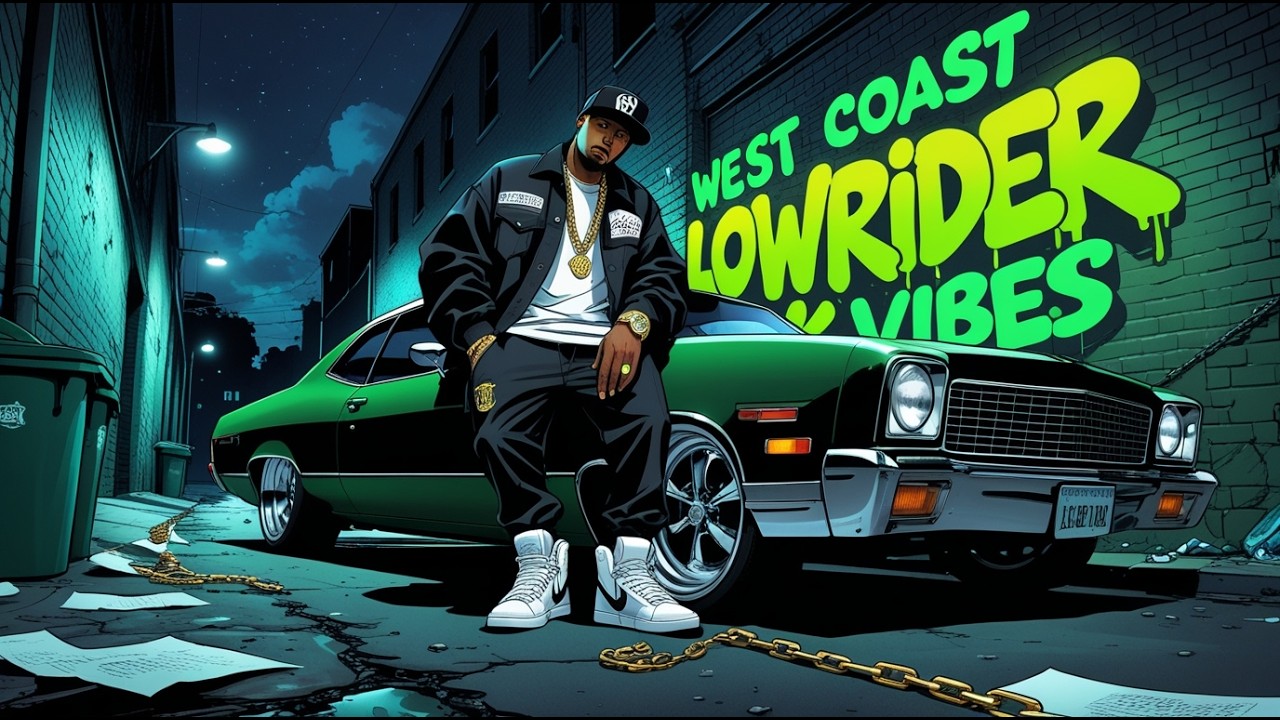 Old School West Coast Rap Beats | G-Funk Lowrider Instrumental Mix