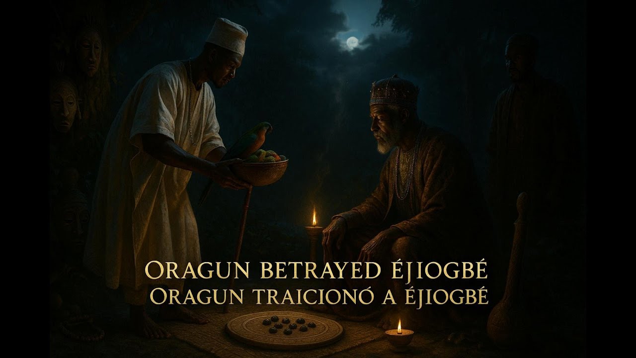 Ifa Odu: Ofun Meyi - Oragun traicion&oacute; a &Egrave;j&igrave;ogb&egrave;