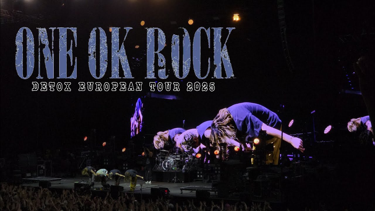 [4k60fps] One Ok Rock (ワンオクロック) - DETOX EUROPEAN TOUR - in BERLIN (Band Focus) 24.10.2025