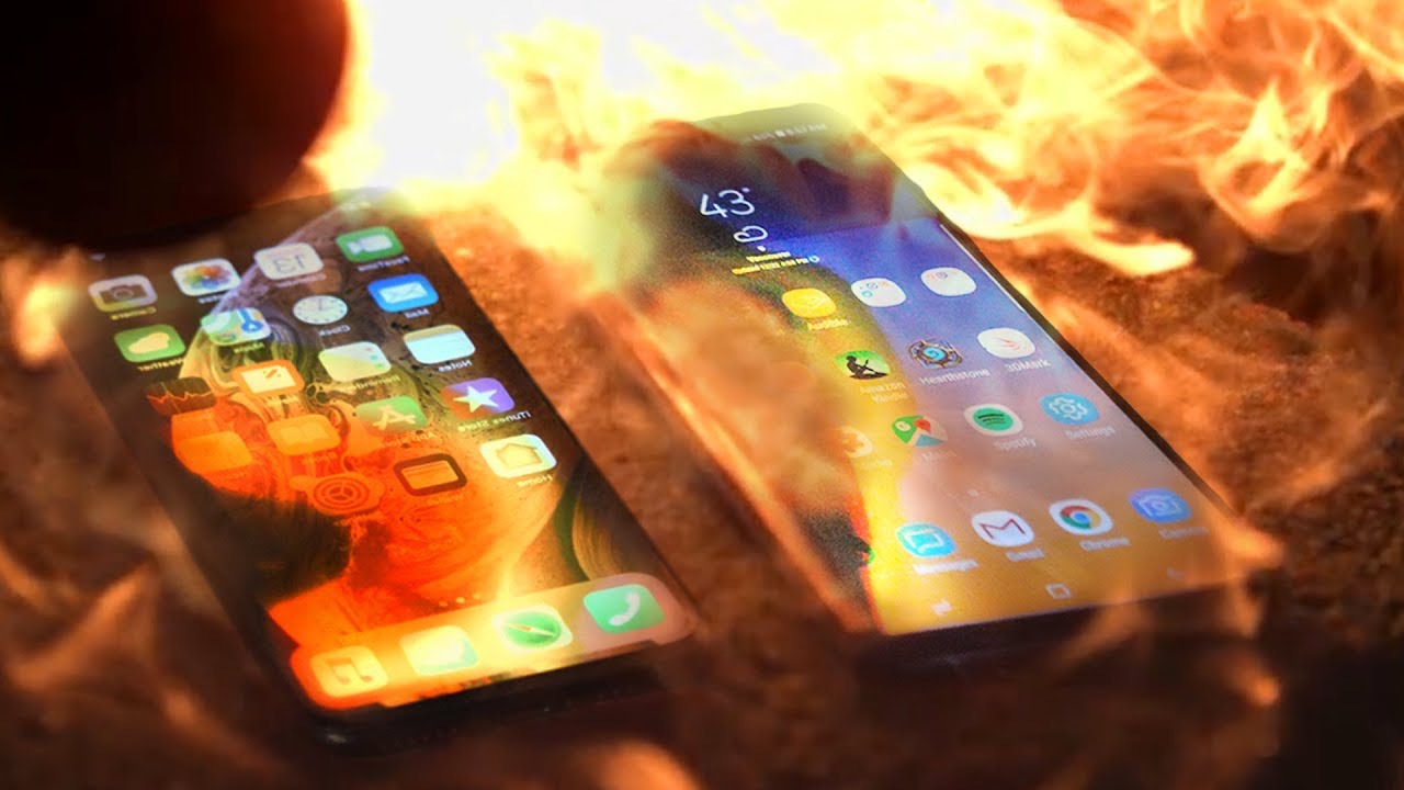 Огнемет Илона Маска: iPhone XS против Galaxy Note 9
