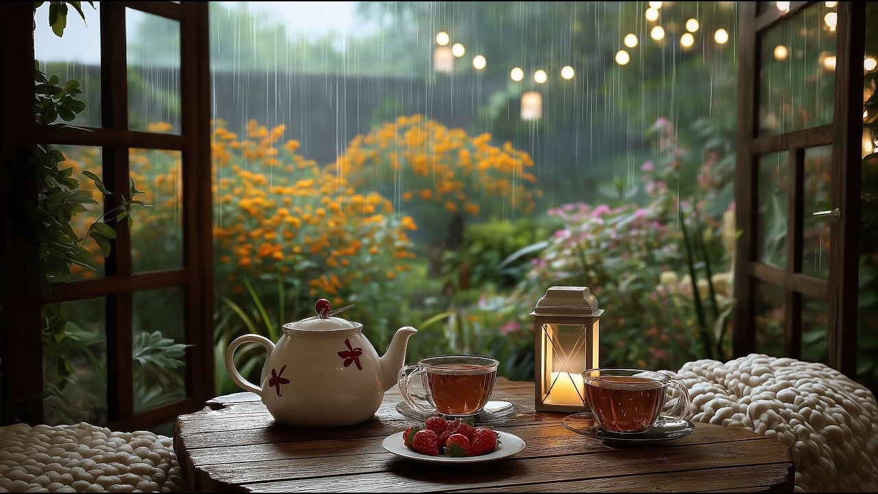 Gentle Piano Melodies 🎹🍵 A Quiet Tea Moment for Stress Relief & Sleep