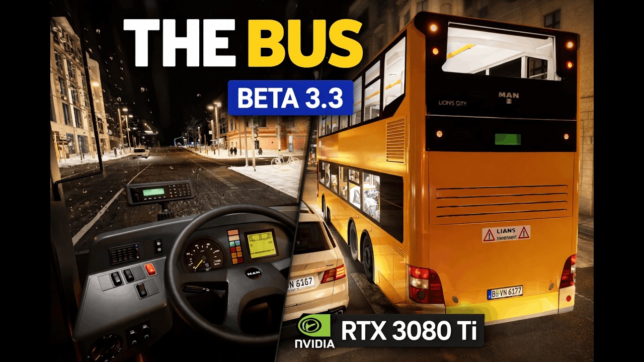 The Bus Beta 3.3 | Headtracking Gameplay | RTX 3080TI + R7 5800x