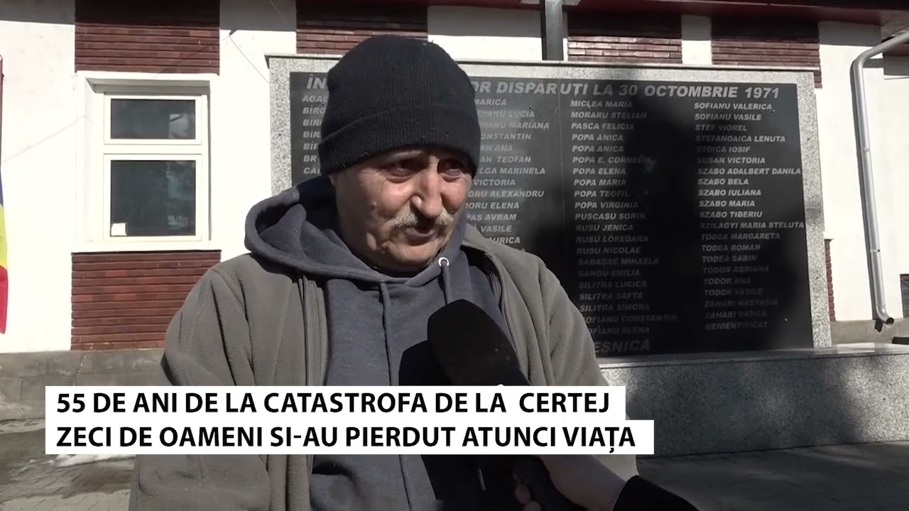 55 de ani de la catastrofa de la Certej în care zeci de oameni au murit 