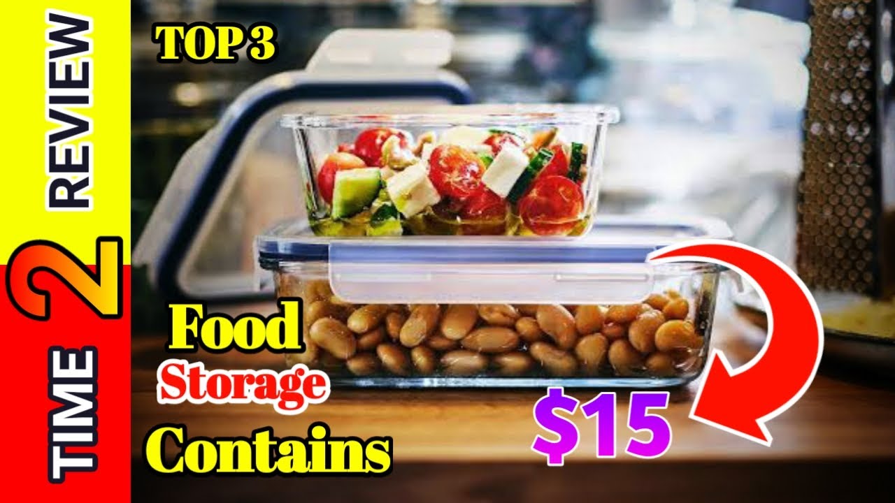 Top 3 food storage containers review in usa 2024 !! 