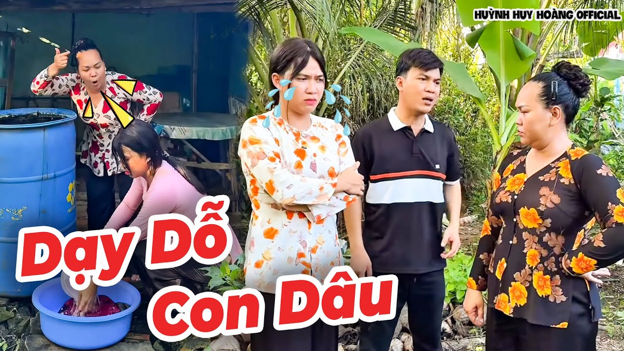 Má Chồng Muốn Con Dâu Đổ Bánh Xèo Cấp Tốc | Huỳnh Huy Hoàng Official