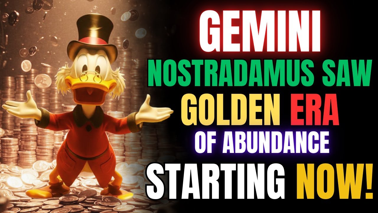 Gemini ♊ Nostradamus Predicted This: 2026 Opens Your Golden Era Of Abundance