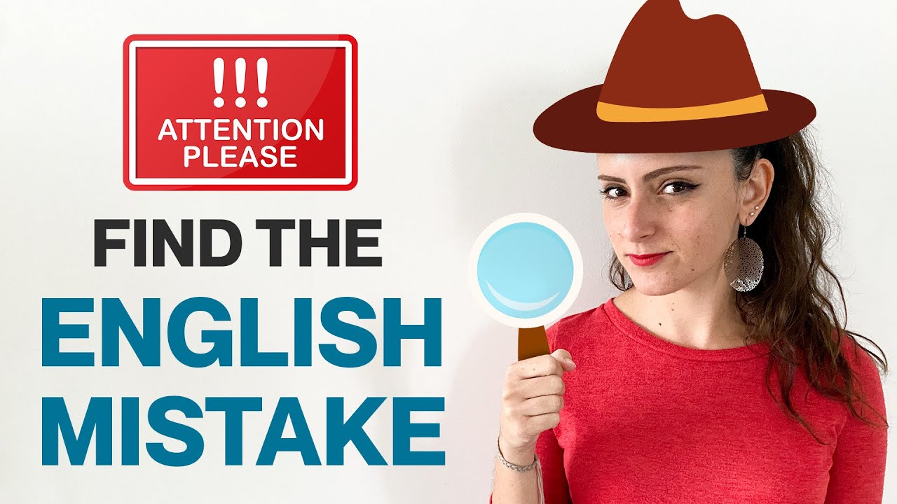Can you spot and correct these common English mistakes? 🔍
