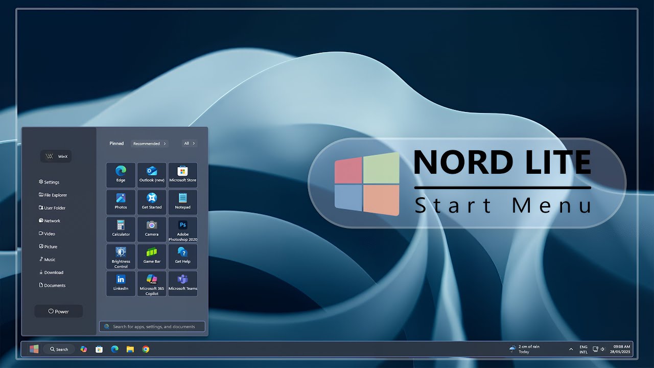 Windows 11 Nord Lite Guide | New Taskbar Styles & Custom Start Menu