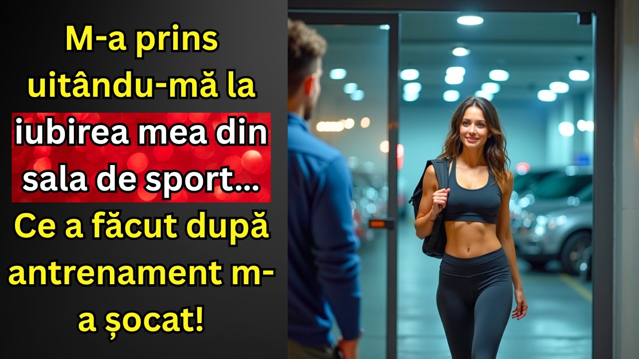 M-a prins uitându-mă la iubirea mea din sala de sport… Ce a făcut după antrenament m-a șocat!