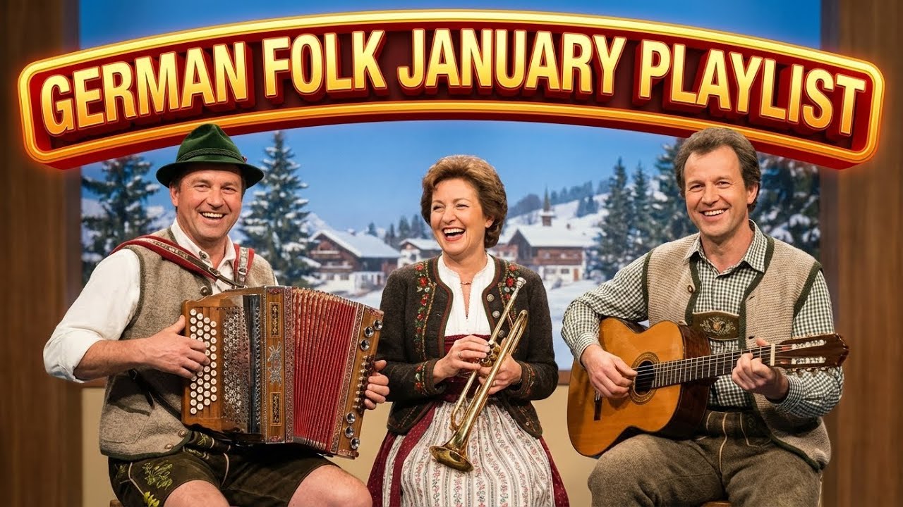🎺 German Folk January Playlist — Alpine Volksmusik & Schlager Classics 🎶