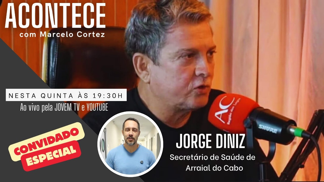 Acontece com Marcelo Cortez: Entrevista com Jorge Diniz- 19/02/2026