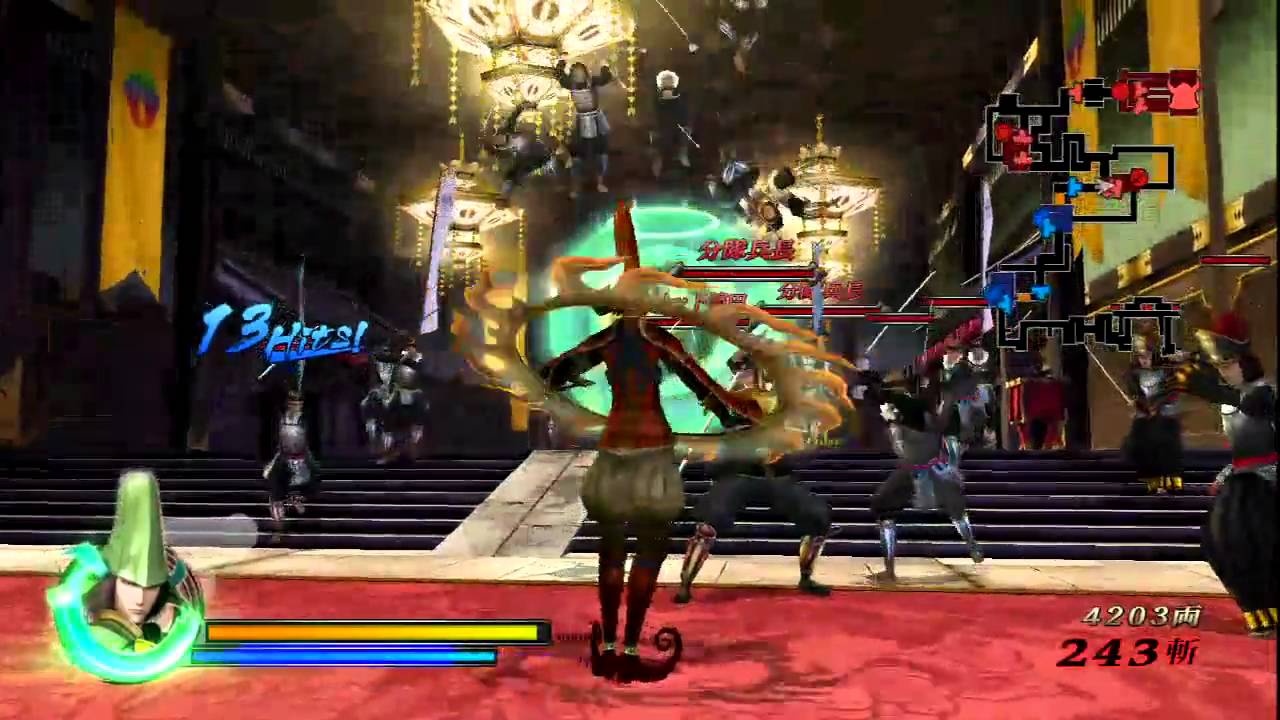 Sengoku BASARA 3 Motonari Mori Play (1)