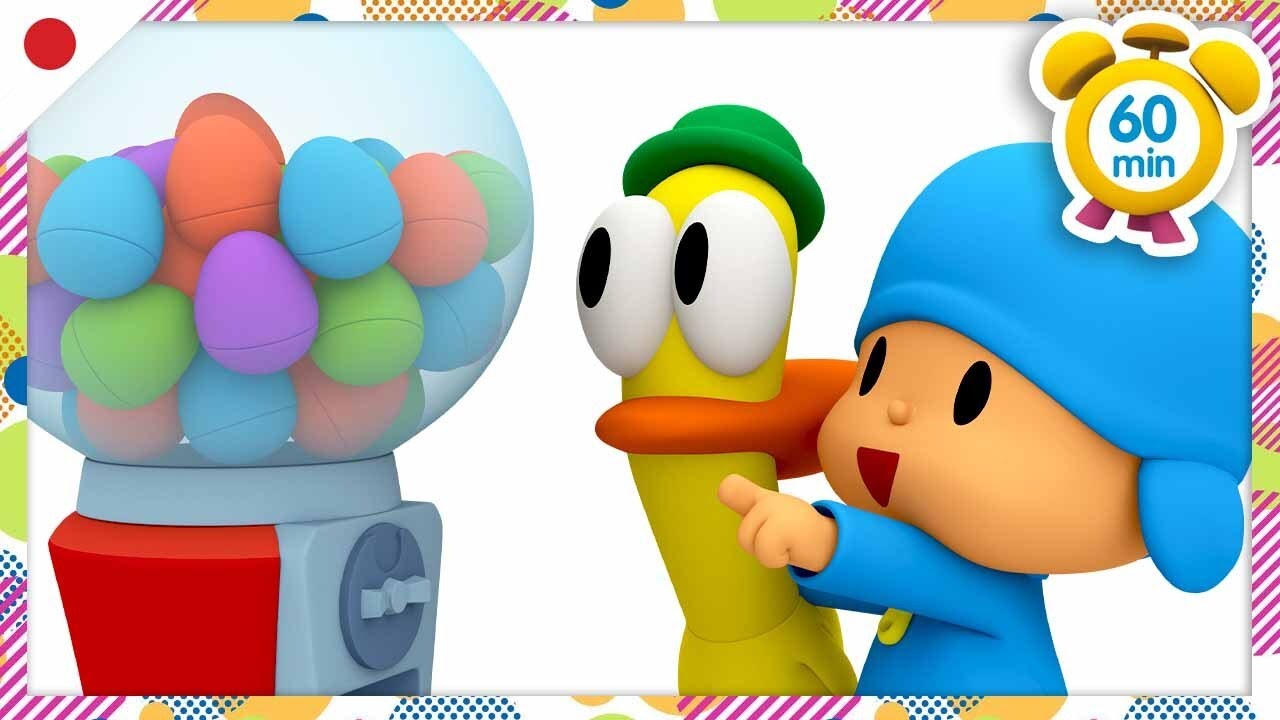 🥚🌈 ぽこよ日本語 l Pocoyo Japanese l  サプライズエッグ お菓子屋さん（60分）全話　子どものためのアニメ動画