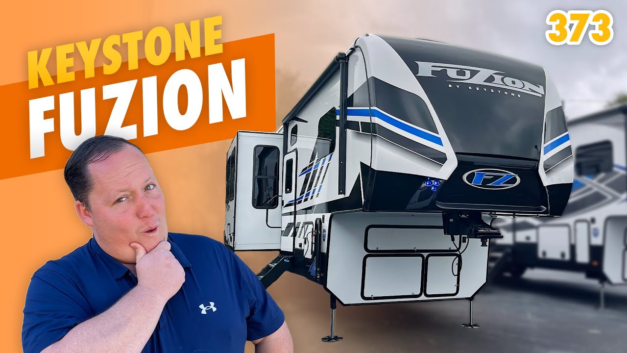 This is one Interesting 5th Wheel Toy Hauler